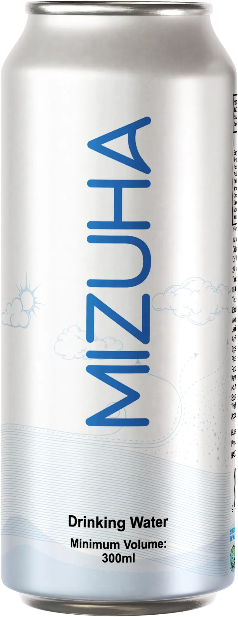 Mizuha Signature White Can